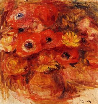 皮埃爾 奧古斯特 雷諾阿 Vase of Anemones 皮埃爾 奧古斯特 雷諾阿 Vase of Anemones